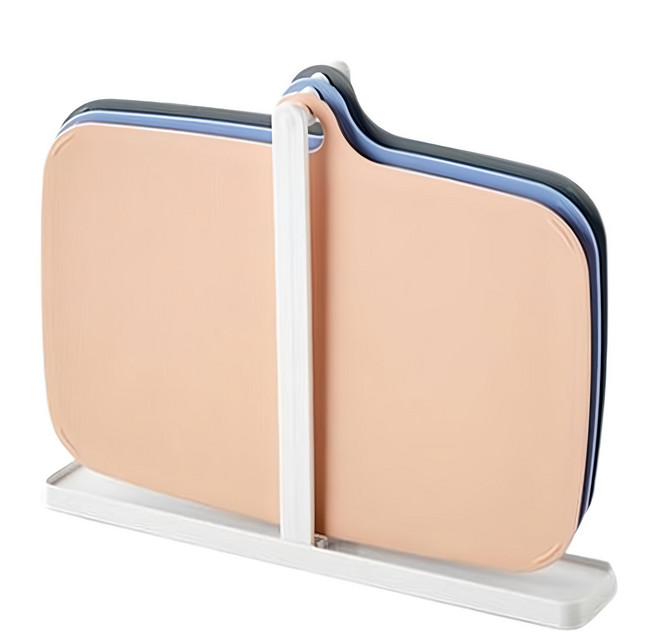 摩登小屋 Sugar Cook 索引掛式砧板4件組, 3個砧板 + 砧板架, 1組