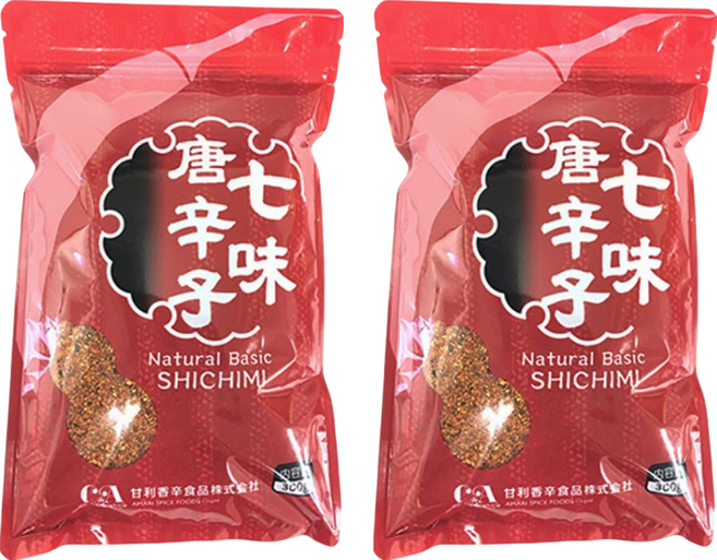 C&A spice 甘利香辛食品 激辛七味粉, 300g, 2包