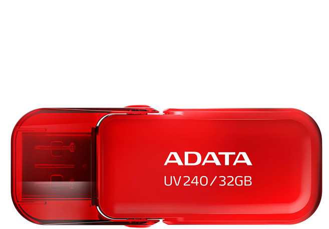 ADATA 威剛 隨身碟 UV240 紅色, 32GB, 1個