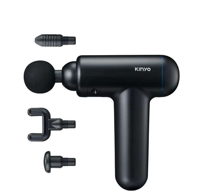 Kinyo 深層舒緩筋膜槍 FG79, 黑色, 1組