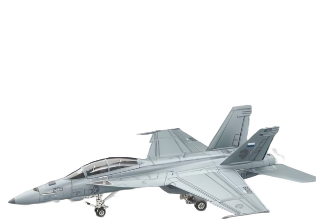 Hasegawa 長谷川 1/72 FA-18F 超級大黃蜂 Golem隊組裝模型 SP596 25.5cm 405g, 1盒