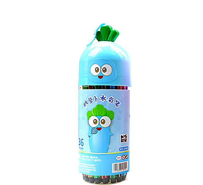 胡蘿蔔水性彩色筆, 36色, 1組