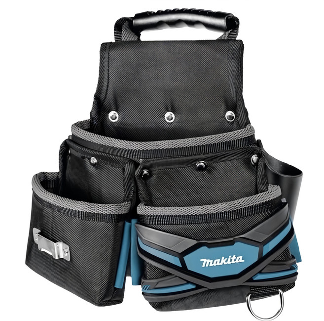 Makita 牧田 台灣公司貨 腰掛三口工具袋 e-15207 320 x 145 x 270 320 x 140 x 270mm 黑色 1入, 1個