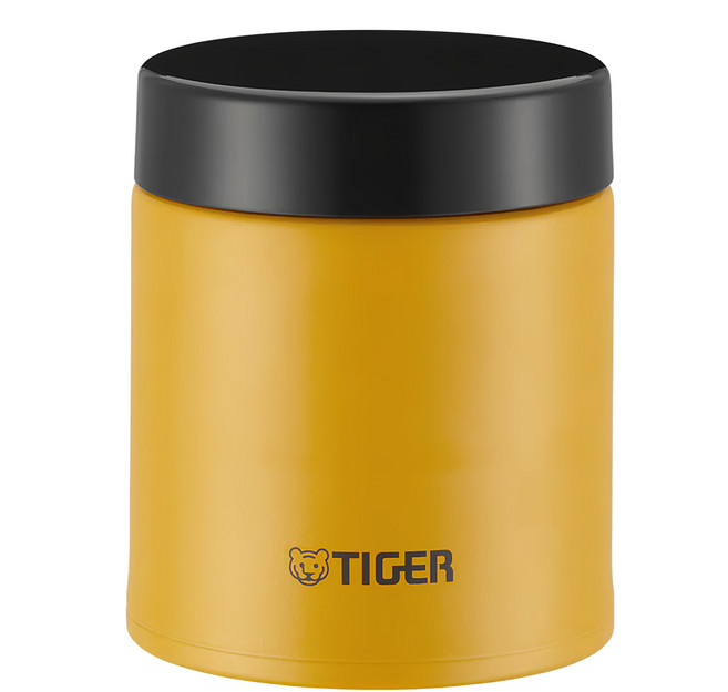 TIGER 虎牌保溫真空食物罐 不鏽鋼SUS304材質, 孟加拉虎黃, 500ml, 1個