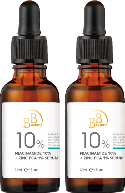BB AMINO 科研 10%煙醯胺 + 1%鋅調理精華, 30ml, 2瓶