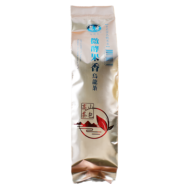 龍源茶品 鑫龍源 茶農職人經典台灣 微酵果香烏龍清茶包, 2g, 50包, 1袋