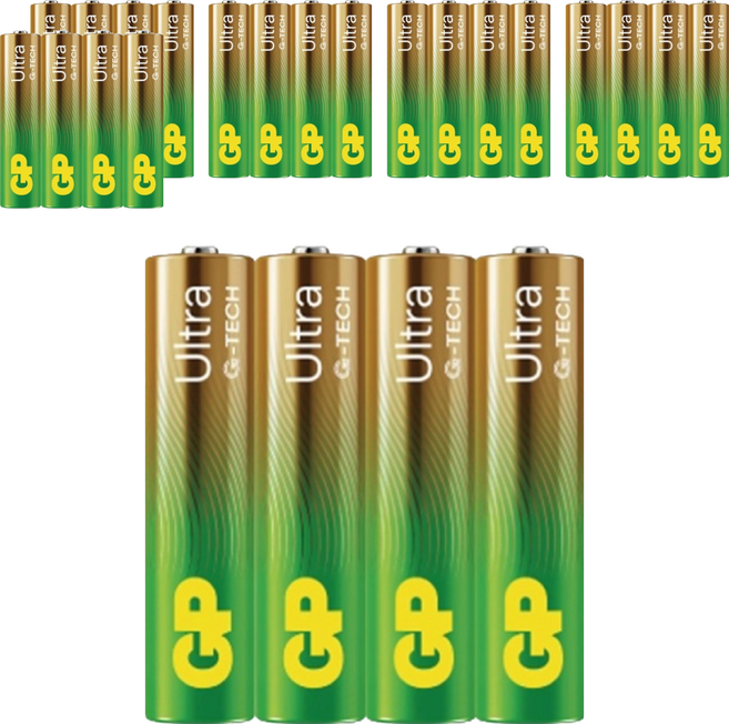 GP Batteries 超霸 Ultra 4號特強鹼性電池, 6組, 4顆