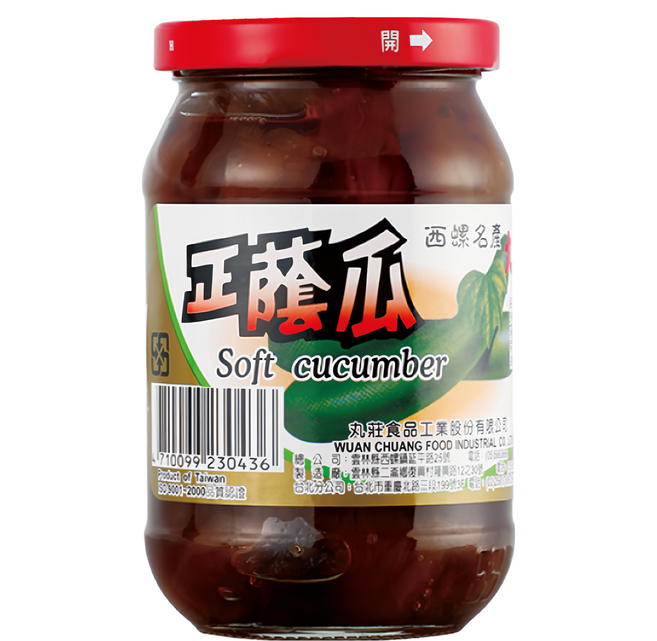 丸莊醬油 正蔭瓜, 380g, 1罐