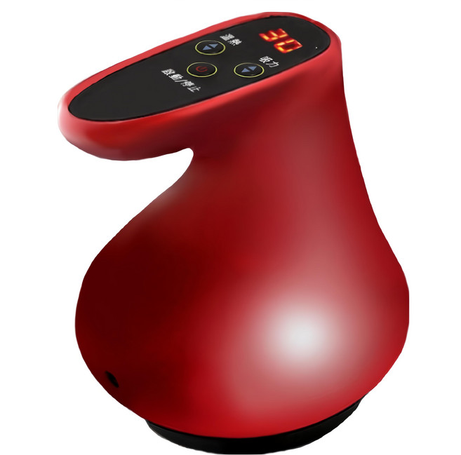 MRF 健身大師 放鬆者經絡刮痧拔罐機 HY-19973, 紅色