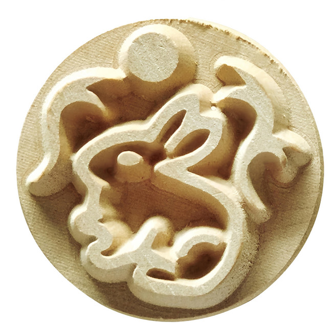 TRIARROW 三箭牌 木章, 月兔 棕色, 1個