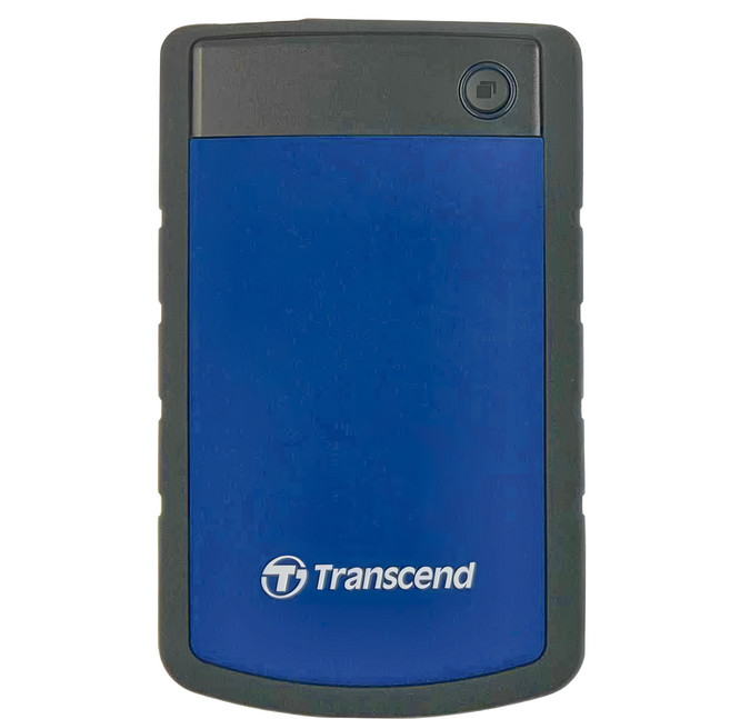 Transcend 創見 軍規防震行動硬碟 USB 3.1 Gen 1 AES資料加密, 2TB, 藍色