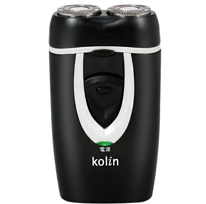 Kolin 歌林 雙刀頭電鬍刀 28 x 95 x 55mm 82g, KSH-DLRZ900, 黑色