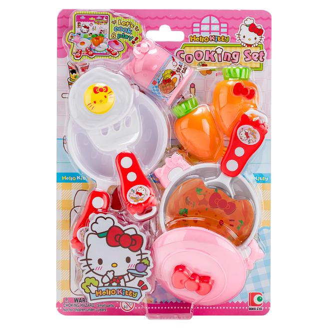 Hello Kitty 凱蒂貓 迷你廚房系列鍋物組, 1組