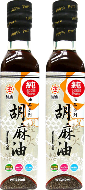 日正食品 胡麻油, 240ml, 2瓶