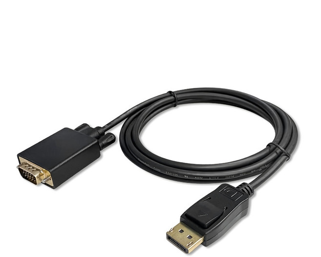 iLeco DP轉VGA轉接線 1080P VGA高清影像 台灣晶片 免驅動 即插即用, DP-V018, 1條