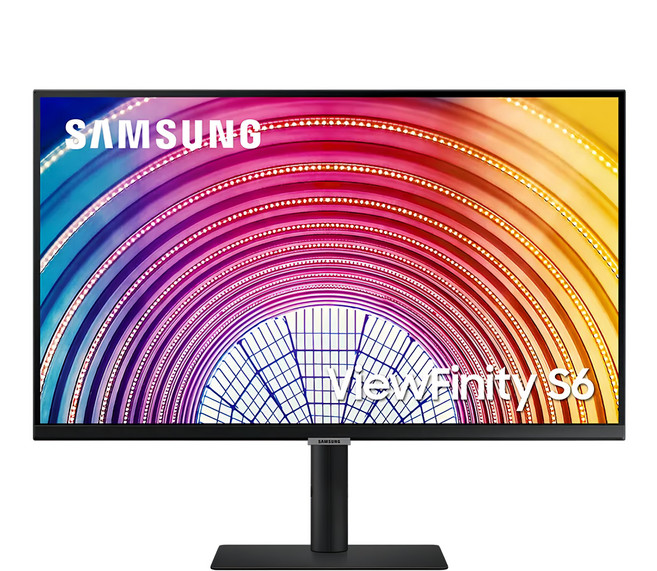 SAMSUNG 三星 窄邊美型螢幕 27型 IPS 2K 75Hz FreeSync/HDR10/樞紐旋轉, 27吋, S27A600NAC, 1台