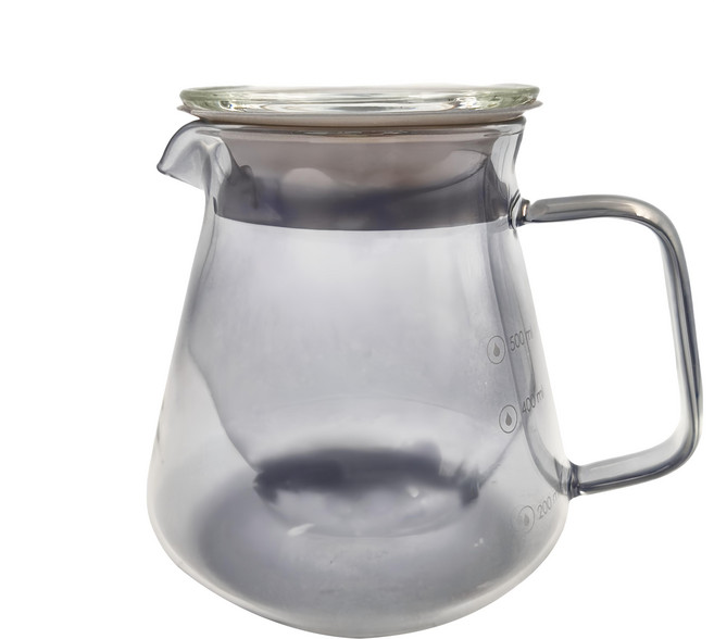 晨瑞軒有限公司 玻璃咖啡壺 500ml, 1個, 咖啡壺