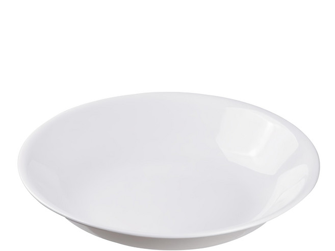 Corelle Brands 康寧餐具 珍珠金屬 Corelle 系列 冬日白色深盤 J420-N CP-8924, 白色, 1入