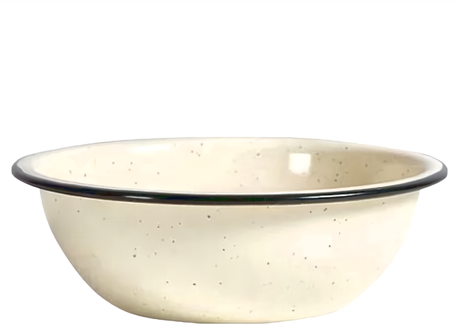 sagaform Doris 琺瑯餐碗 瑞典設計 Ø16x5cm, 米白, 1個