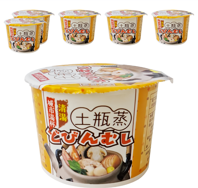 CITYSOUP 城市湯杯 清湯土瓶蒸, 10g, 6個