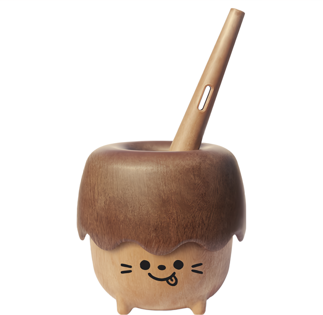 MOTHER'S CORN 木製松果造型吹泡泡器, 37475, 1個