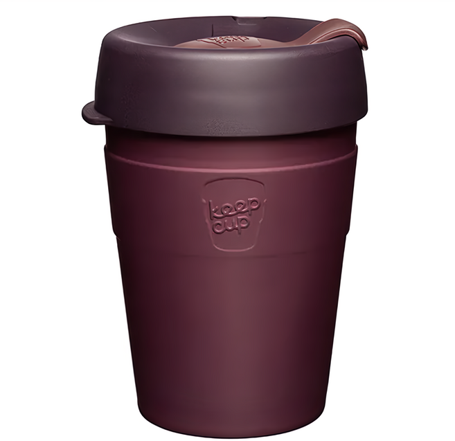 keep cup 真空保溫杯 M, 甜酒紅, 340ml, 1個