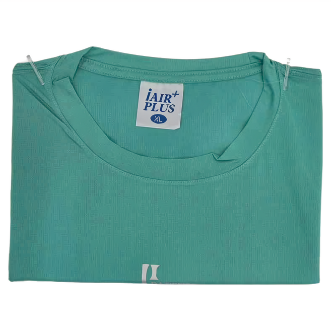 iAIR PLUS 極速透氣空氣感上衣, 藍綠色, 1件
