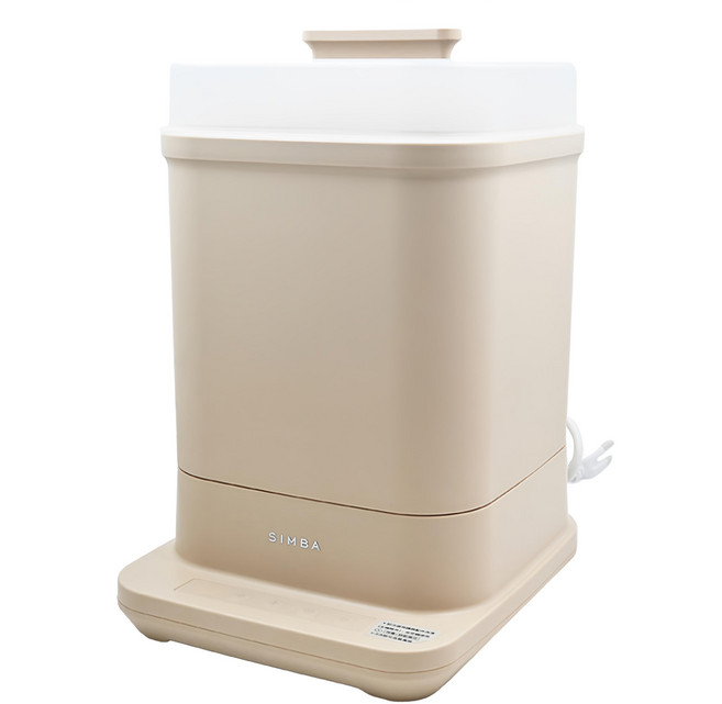 Simba 小獅王辛巴 UDI H1智能高效蒸氣烘乾消毒鍋 25 x 30 x 40cm, 杏茶, UDI H1