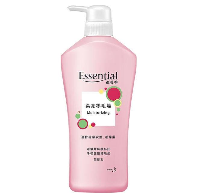 Essential 逸萱秀 瞬效修護系列潤髮乳 柔亮零毛燥, 700ml, 1瓶
