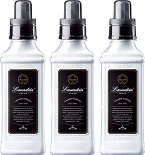 Laundrin' 朗德林 香水柔軟精, 經典花香, 600ml, 3瓶