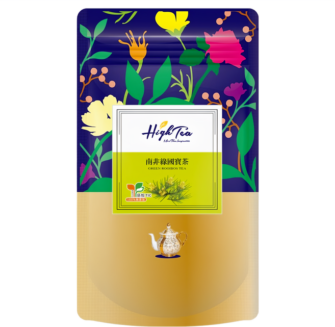 High Tea 伂橙 南非綠國寶茶 無咖啡因、低單寧酸 全家皆宜的健康茶飲, 12包, 3g, 1袋