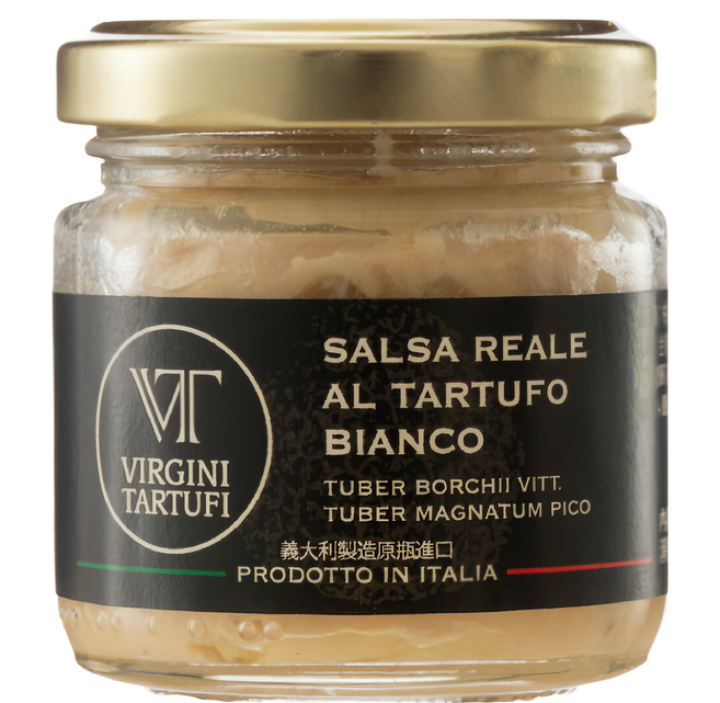 VIRGINI TARTUFI 皇家白松露醬 主廚特調, 80g, 1罐