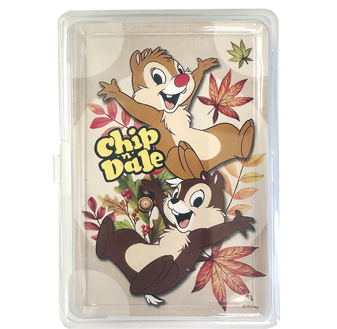 HUNDRED PICTURES 百耘圖 Chip an' Dale 奇奇蒂蒂 真心話大冒險卡牌遊戲 88 x 58mm 54張, 奇奇蒂蒂 咖色, 1盒
