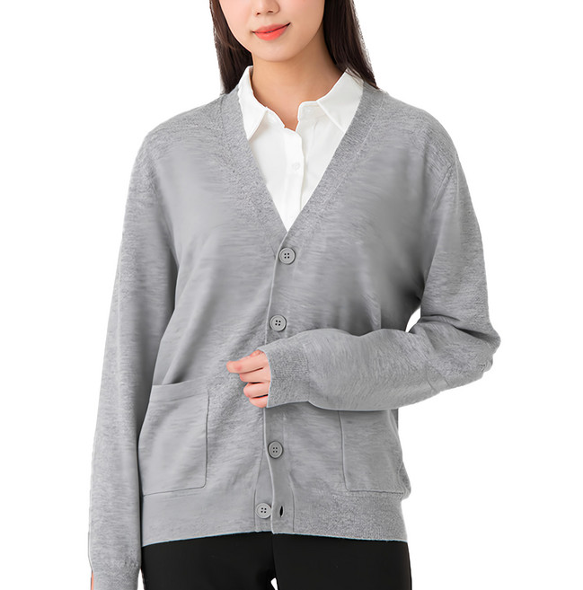 CARET 男女通用SFM100%羊毛開襟衫