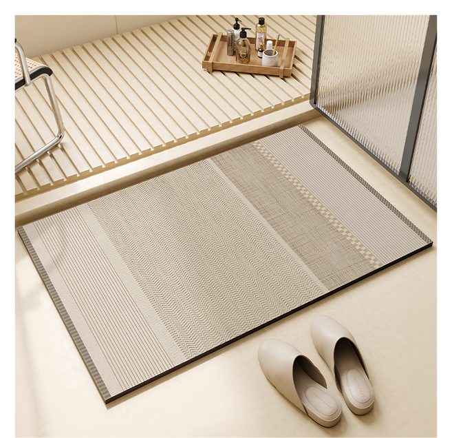 軟式珪藻土地墊 8, 棲止 褐色