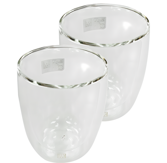 ZWILLING 雙人 SORRENTO 雙層玻璃咖啡杯, 1組
