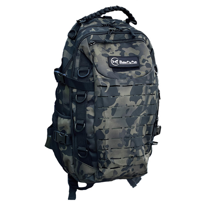 Butterfly Fish 蝴蝶魚 28L 登山健行背包 BK240128L 黑迷彩