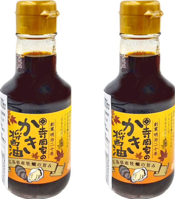 寺岡家 牡蠣味醬油, 150ml, 2瓶