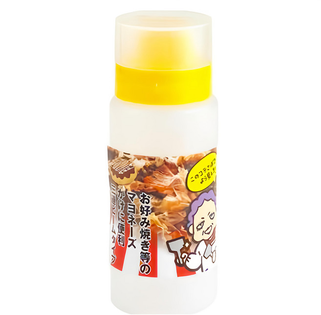 KAI 貝印 3孔式醬料罐 ds-1015, 1入, 3孔式擠壓瓶