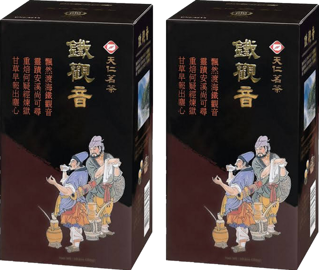 天仁茗茶 鐵觀音, 300g, 1盒, 2盒