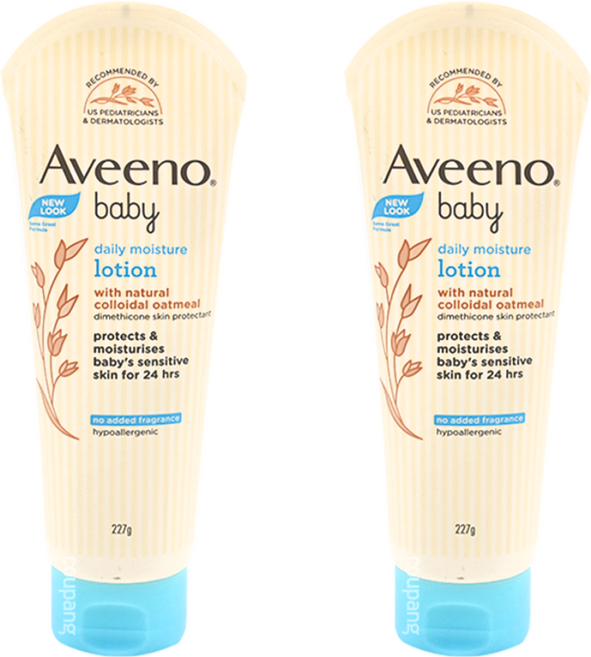 Aveeno baby 嬰兒燕麥保濕乳, 2條, 227g