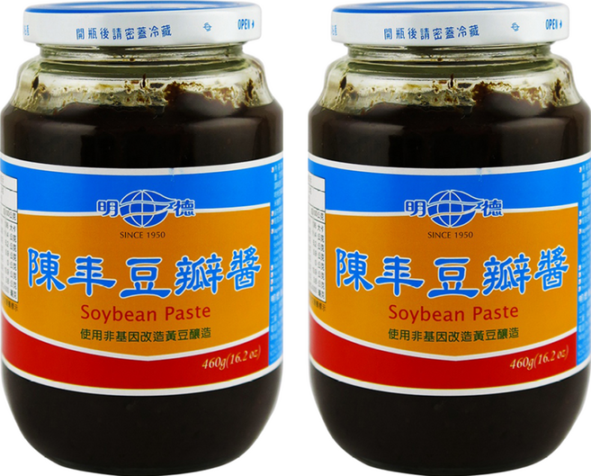 明德 陳年豆瓣醬, 460g, 2罐