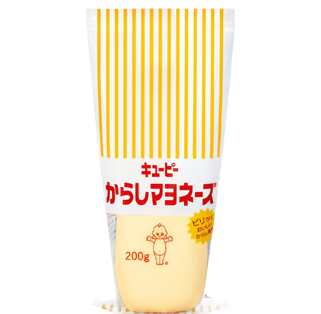 kewpie 黃芥末美乃滋, 200g, 1條