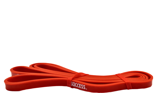 SUCCESS 成功 乳膠訓練拉力帶 S4732 208cm x 14mm 1個, 紅色