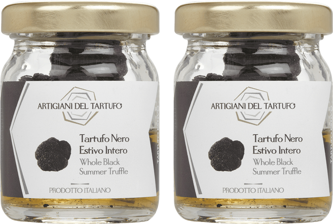 ARTIGIANI DEL TARTUFO 職人 夏季整粒黑松露, 30g, 2罐