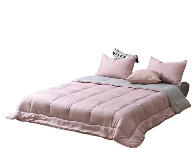 comet Basic系列 雙色薄被 + 枕頭套組