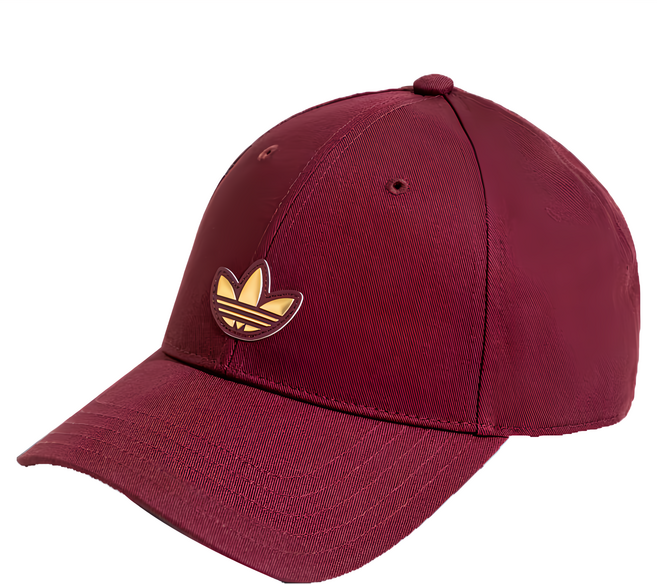 adidas 愛迪達 ORI NEWY CAP 帽子, 酒紅色, 1個
