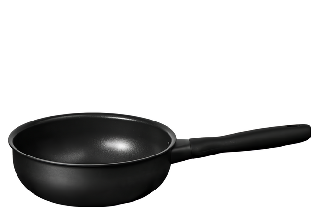 MEYER 美亞 IH陽極不沾鍋 高深平底鍋 鎧甲黑, 20cm, 1個