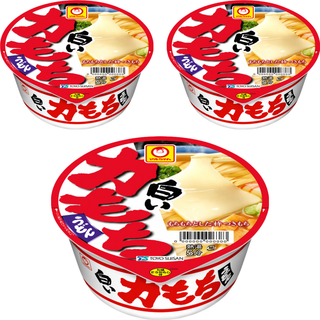 東洋水產 Maruchan 麻糬碗麵, 109g, 3入