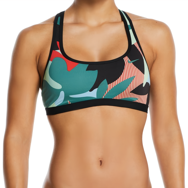 NIKE 耐吉 原野花卉水上運動型上衣 NESSE295